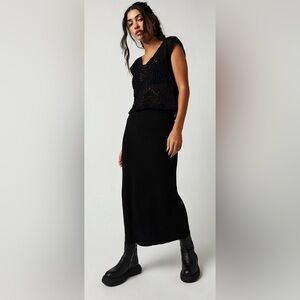 Free People Golden Hour Midi Skirt